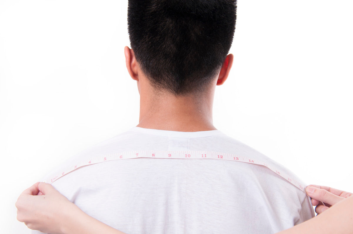 Barong Warehouse - Measuring Shoulder