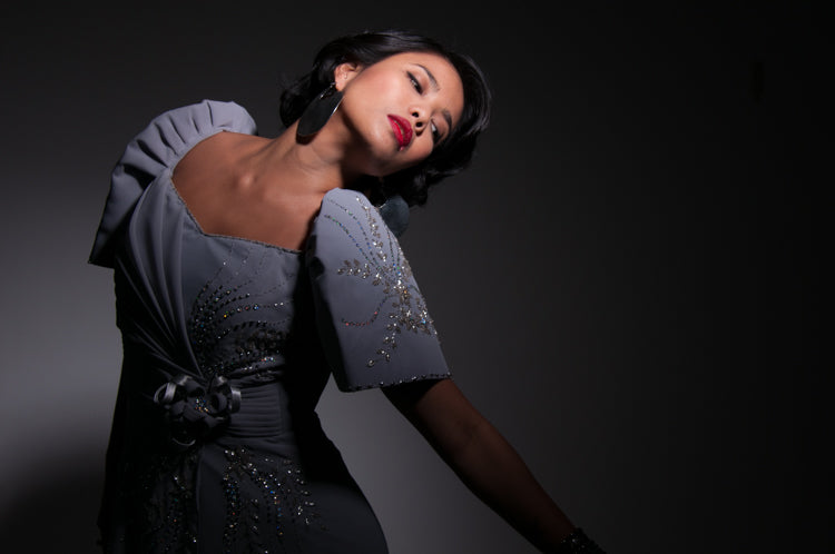 Barong Warehouse Gray Mestiza Emy Gown Kare Adea