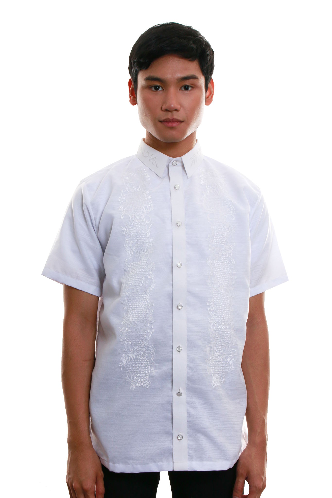 MEN - White Barong Tagalog