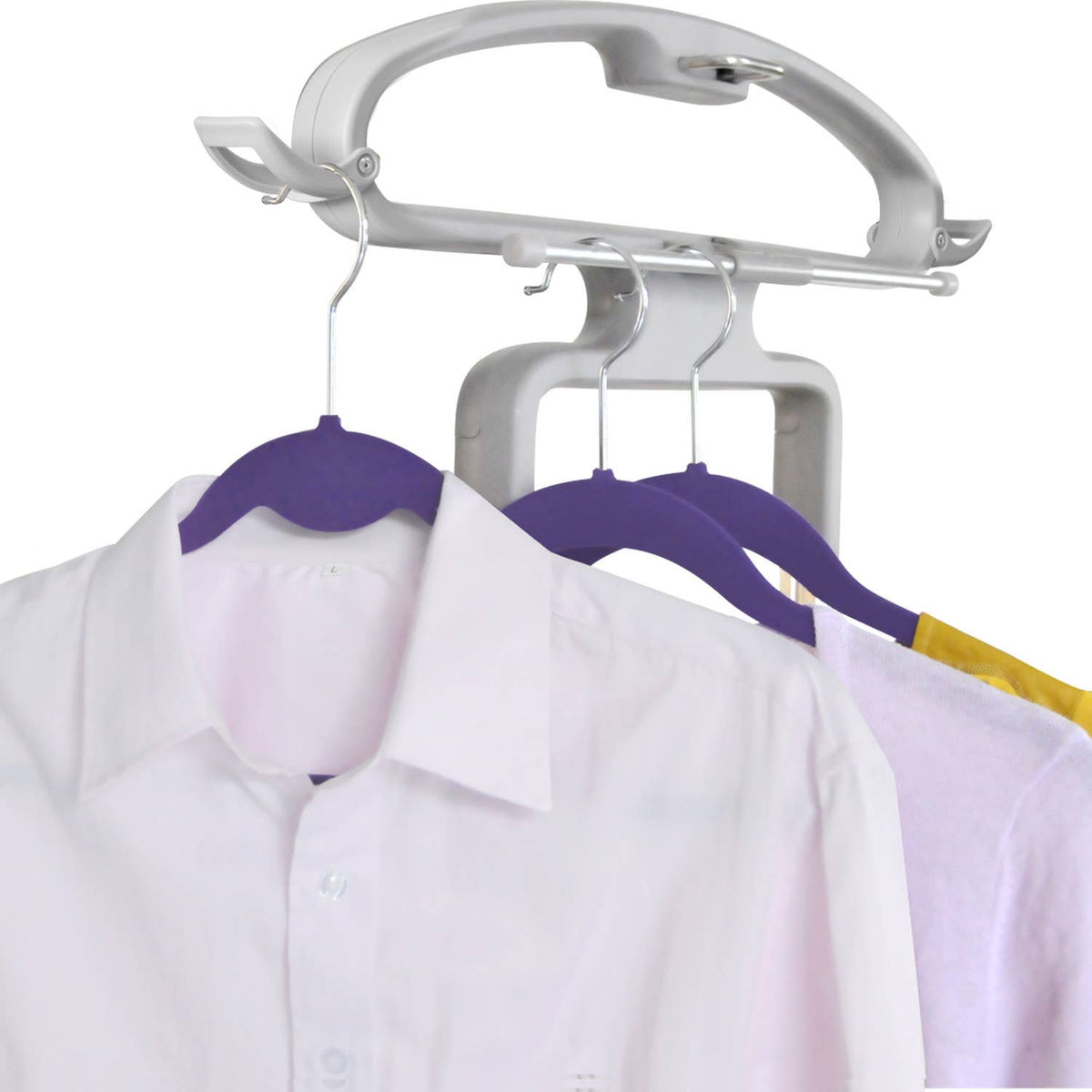Professional Dual-Bar Garment Steamer w/ Bonus 3pc Descaler