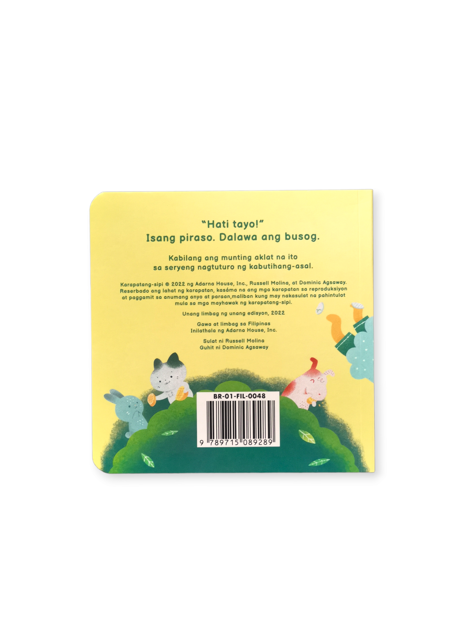 BARONG WAREHOUSE - VMWB2 - Good Manners Kids' Board Book Bundle (5 Titles) | by: Russell Molina