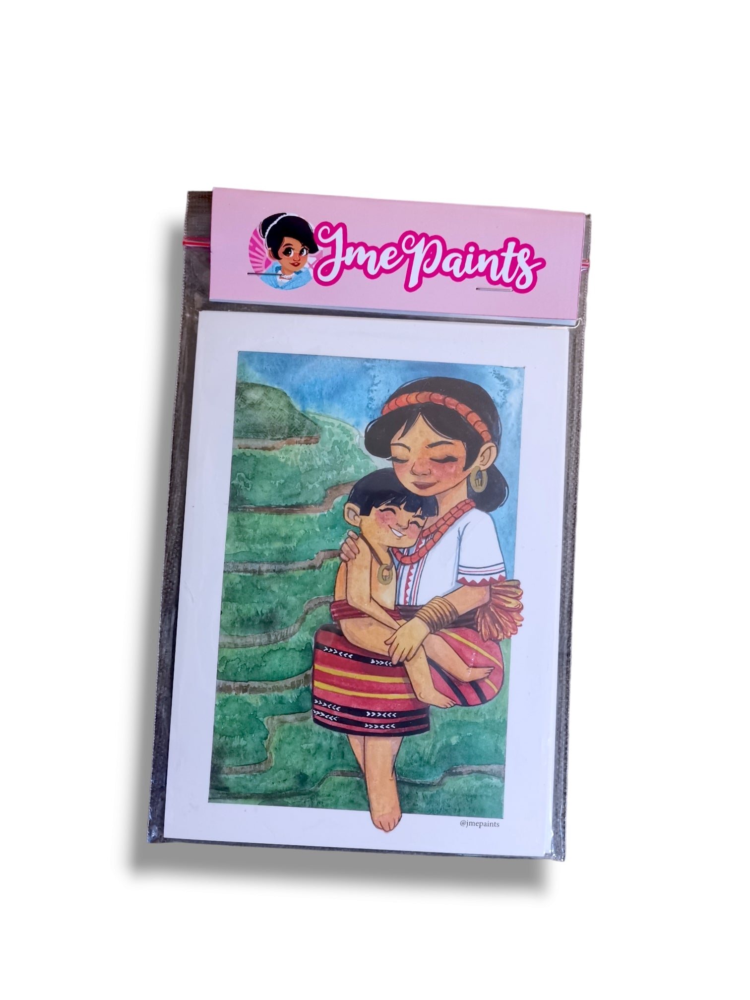 BARONG WAREHOUSE - VMWC1 - Indigenous Filipino Mother & Child Cards | by: Jme Foronda - Filipino Postcards