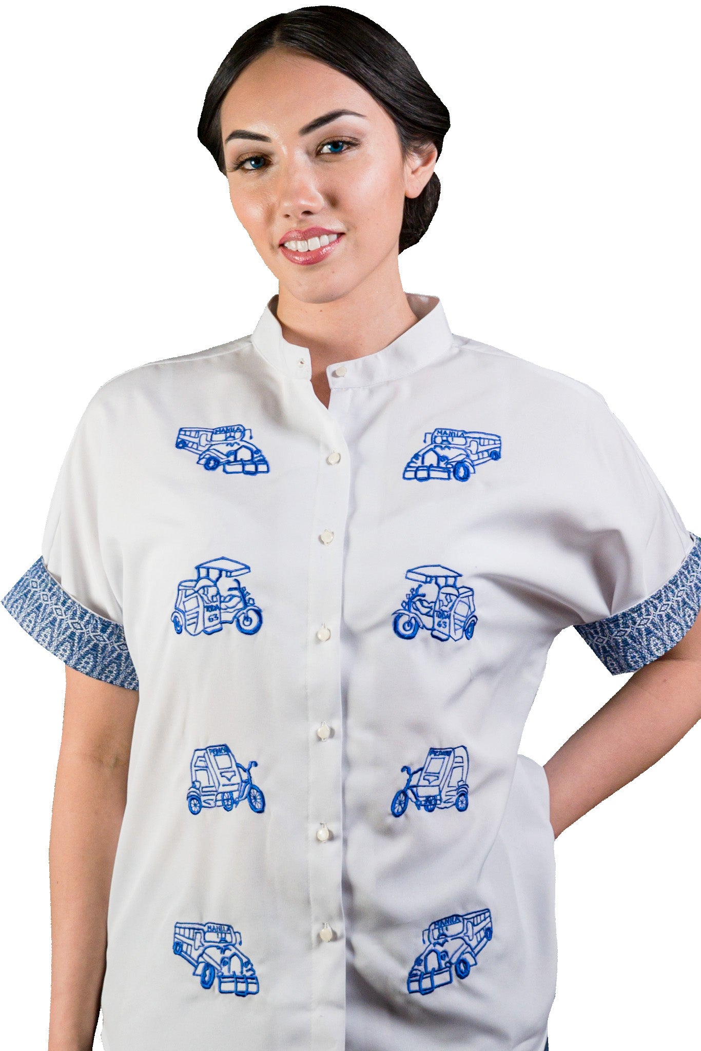 Barong Warehouse - VAT04 - Anthologie - Women's Jeepney & Tricycle Blouse