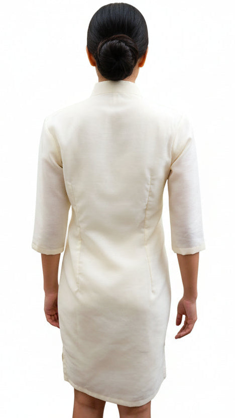 BARONG WAREHOUSE - CB03 - Couple's Barong - Matching Barong Tagalog & Filipiniana