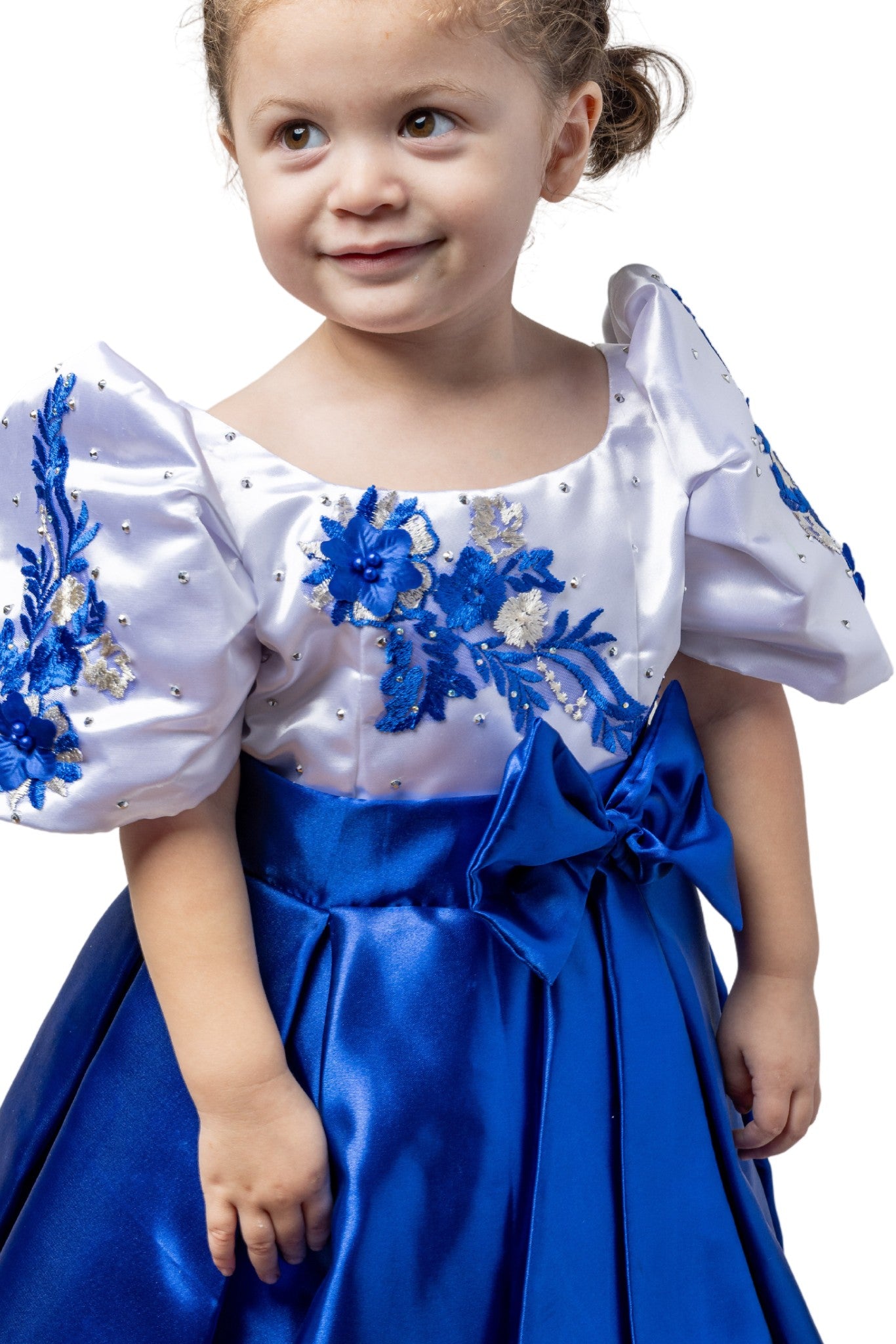 Barong Warehouse - GD05 - Filipiniana Princess Dress Blue