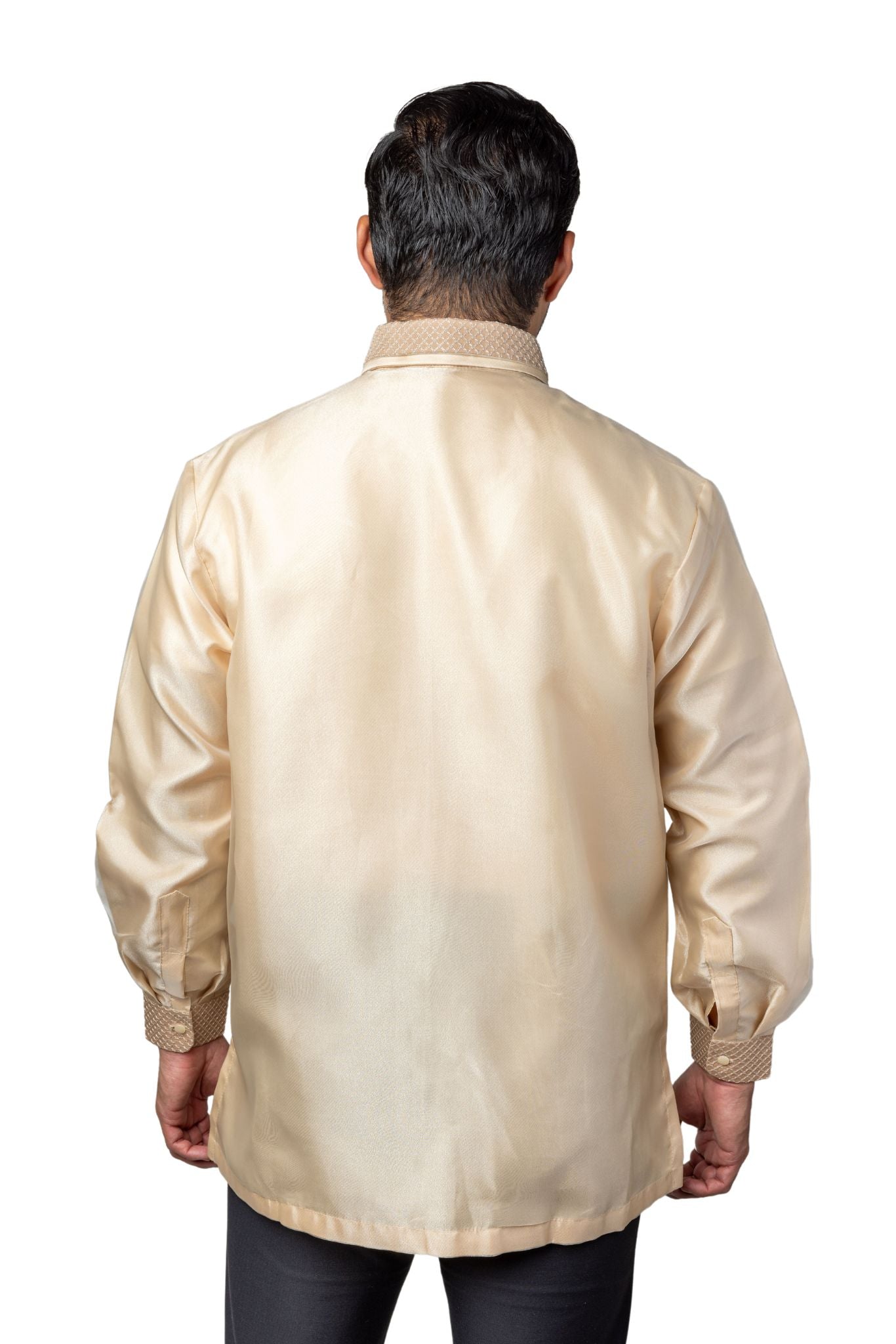 MO32 - Organza Pina Barong Tagalog with Lining