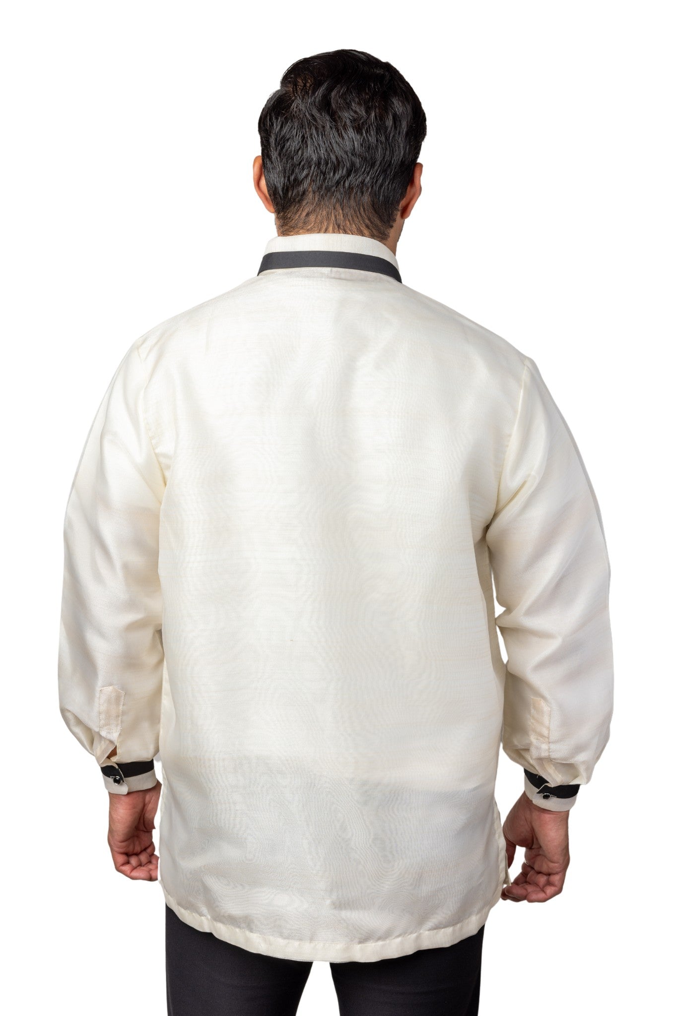 Barong Warehouse - MO33 - Organza Pina Barong Tagalog with Lining