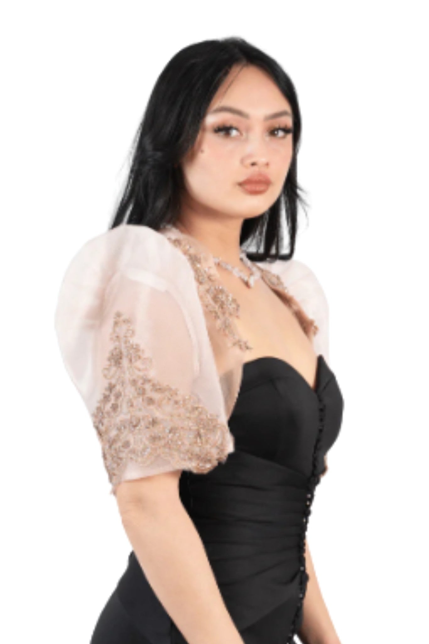 Barong Warehouse - VHF02 - Herrera Filipiniana - Alexa Designer Bolero