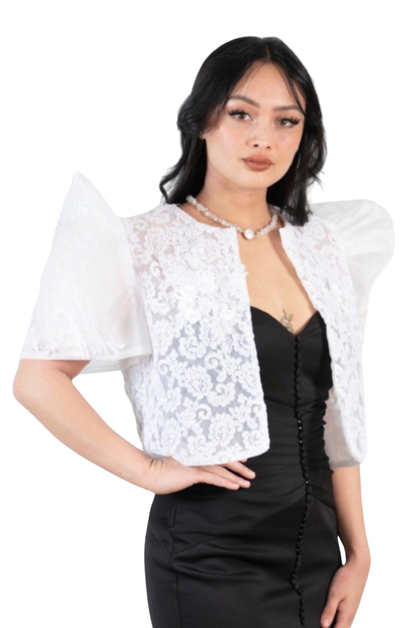 Barong Warehouse - VHF04 - Herrera Filipiniana - Joanna Designer Bolero