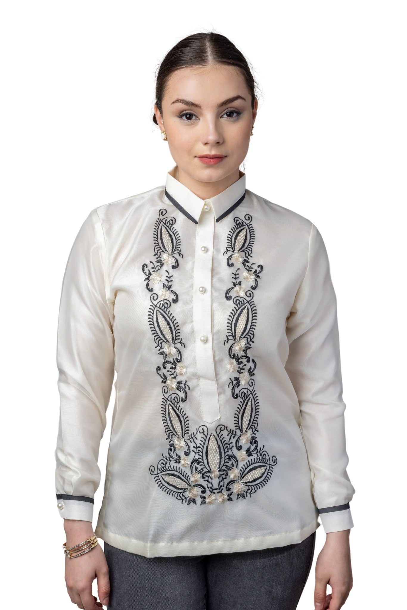 Barong Warehouse - WO09 - Women's Barong Tagalog - Filipiniana