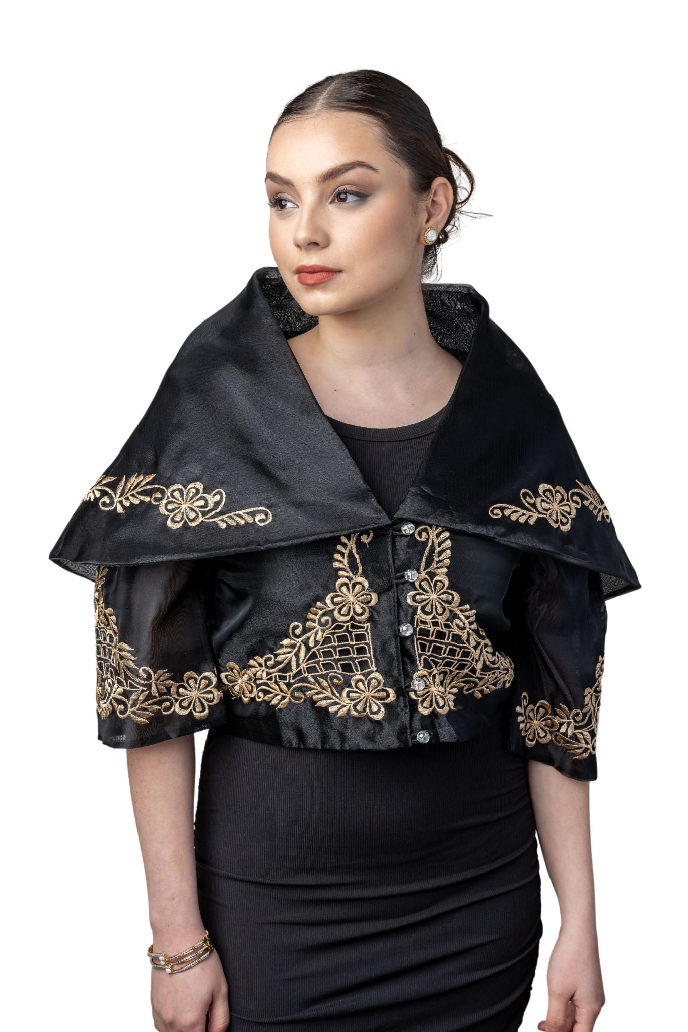 Barong Warehouse - WA24 - Maria Clara Balona Black