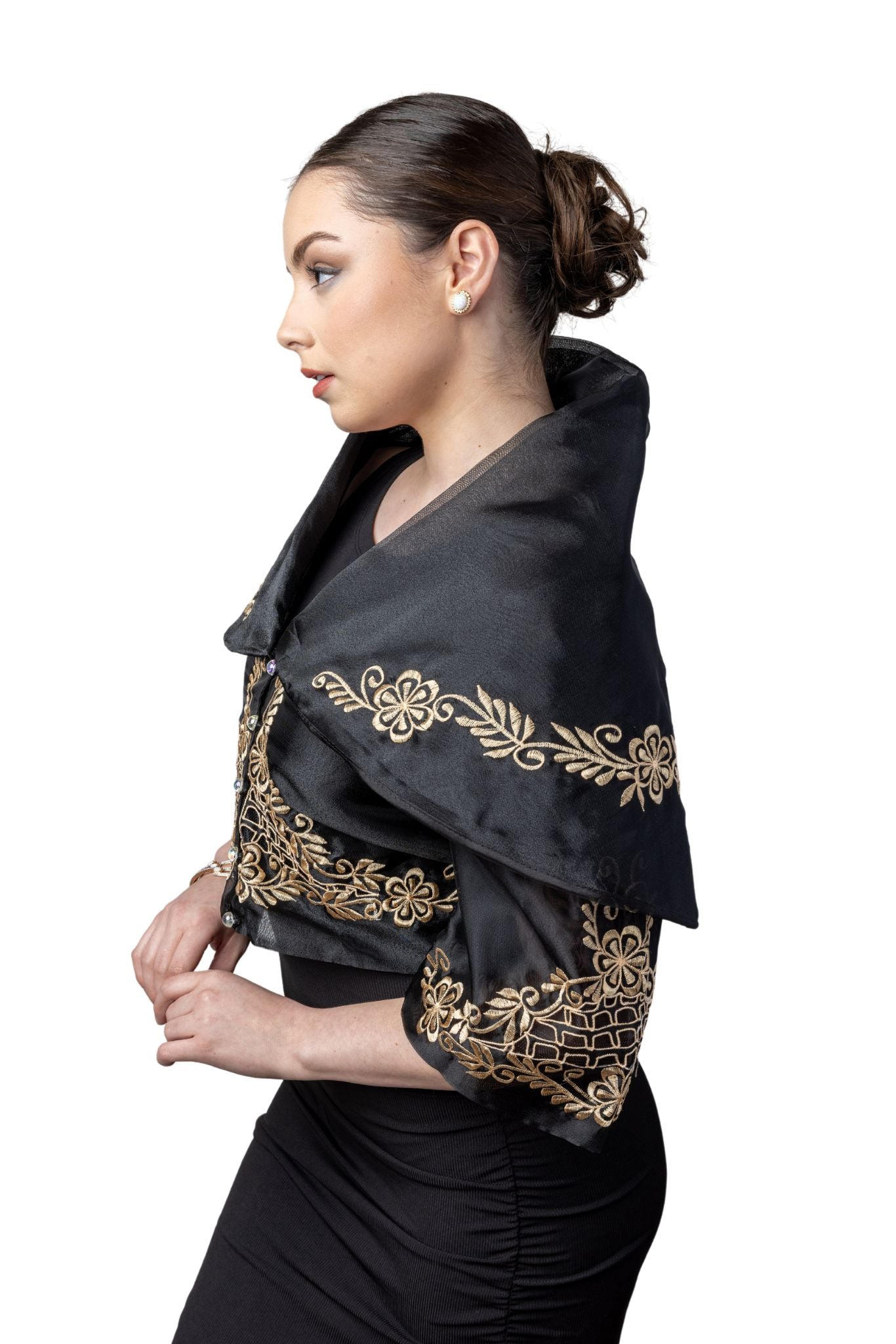 Barong Warehouse - WA24 - Maria Clara Balona Black