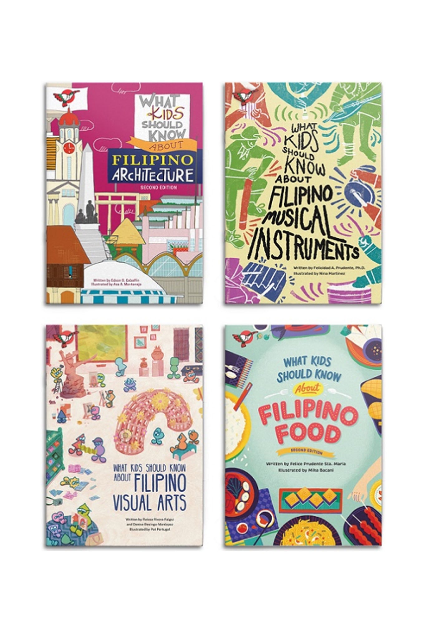 BARONG WAREHOUSE - FB91 - What Kids Should Know Book Bundle (4 Titles) - Filipino Kids' Culture Books