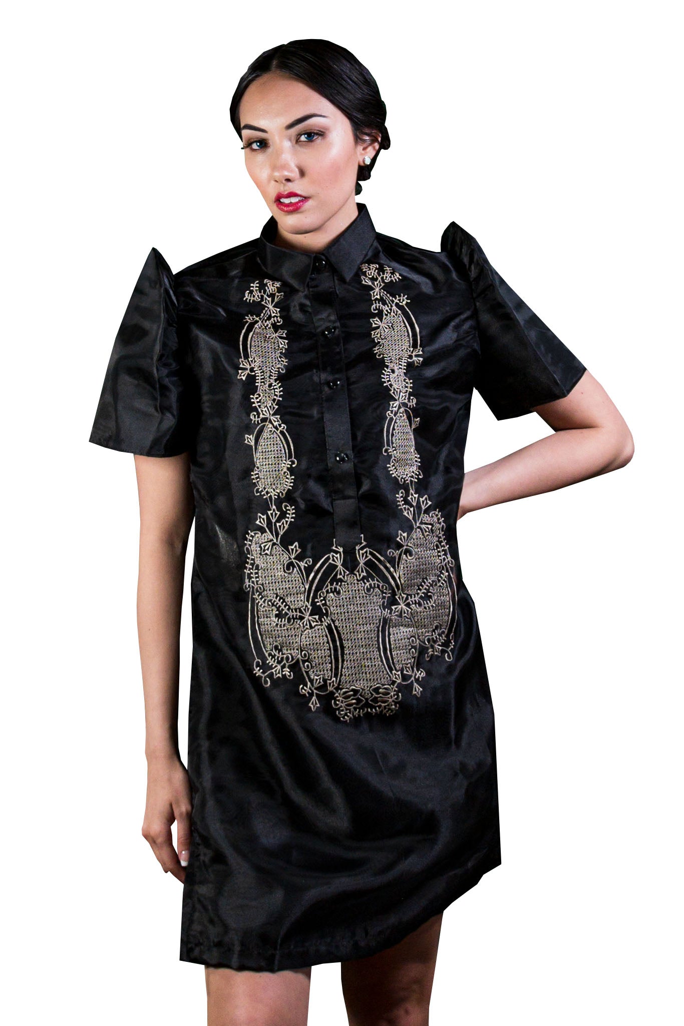 BARONG WAREHOUSE - WV08 - Barong Tagalog Dress - Filipiniana