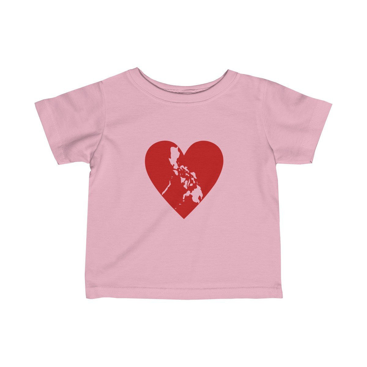 BARONG WAREHOUSE - Pusong Pinoy - Infant Fine Jersey Tee - 7 Colors Available