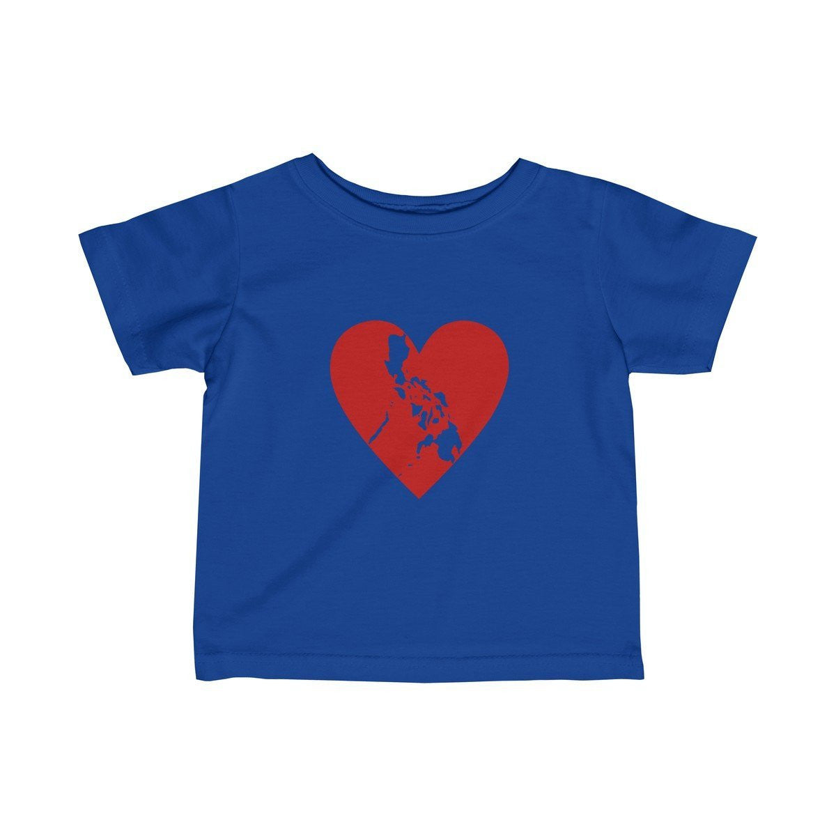 BARONG WAREHOUSE - Pusong Pinoy - Infant Fine Jersey Tee - 7 Colors Available