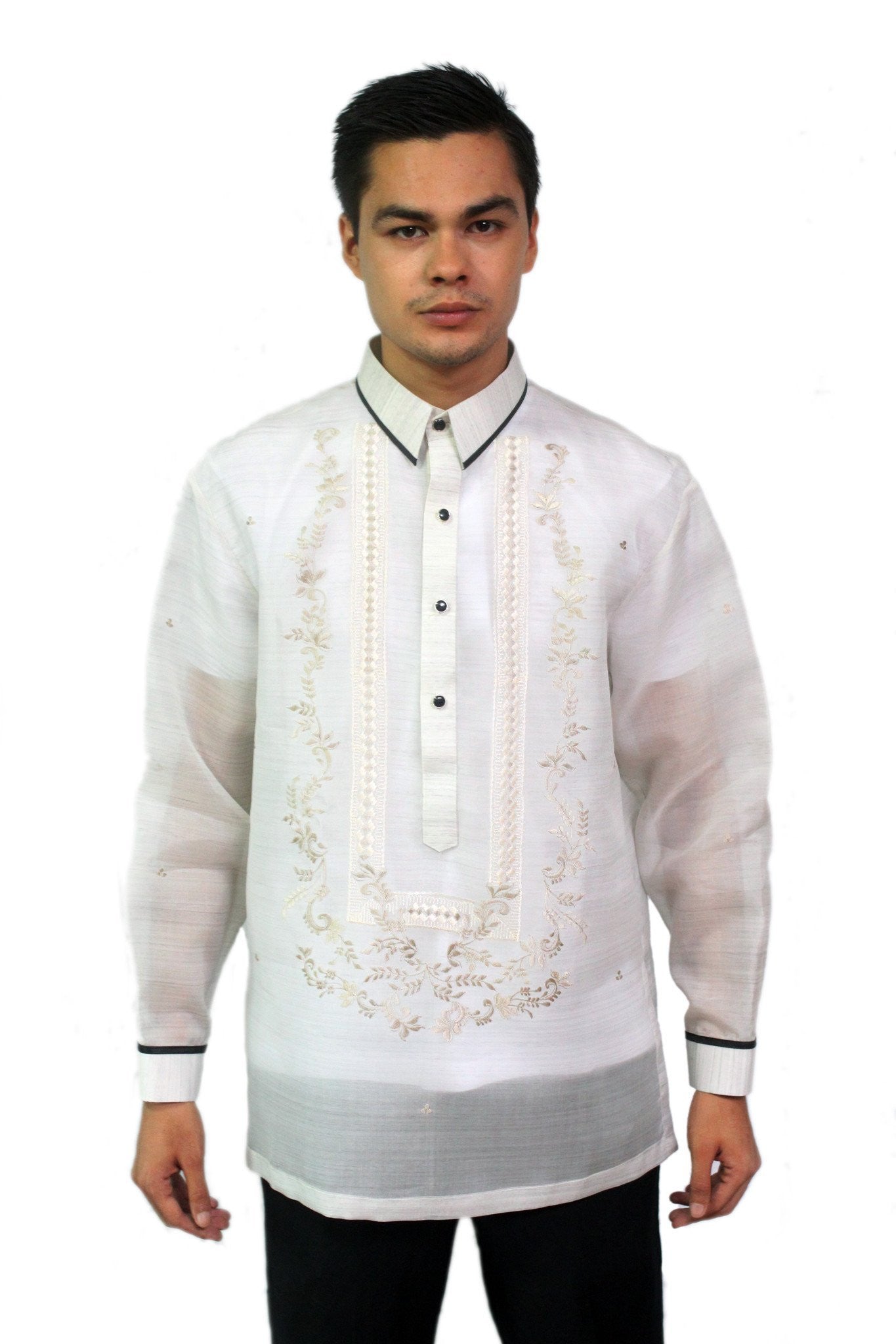 BARONG WAREHOUSE - MJ07 - Jusi Pina Barong Tagalog