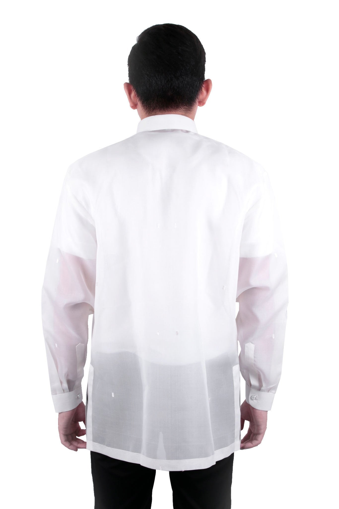 BARONG WAREHOUSE - MJ04 - MADE-TO-ORDER - Jusi Barong Tagalog