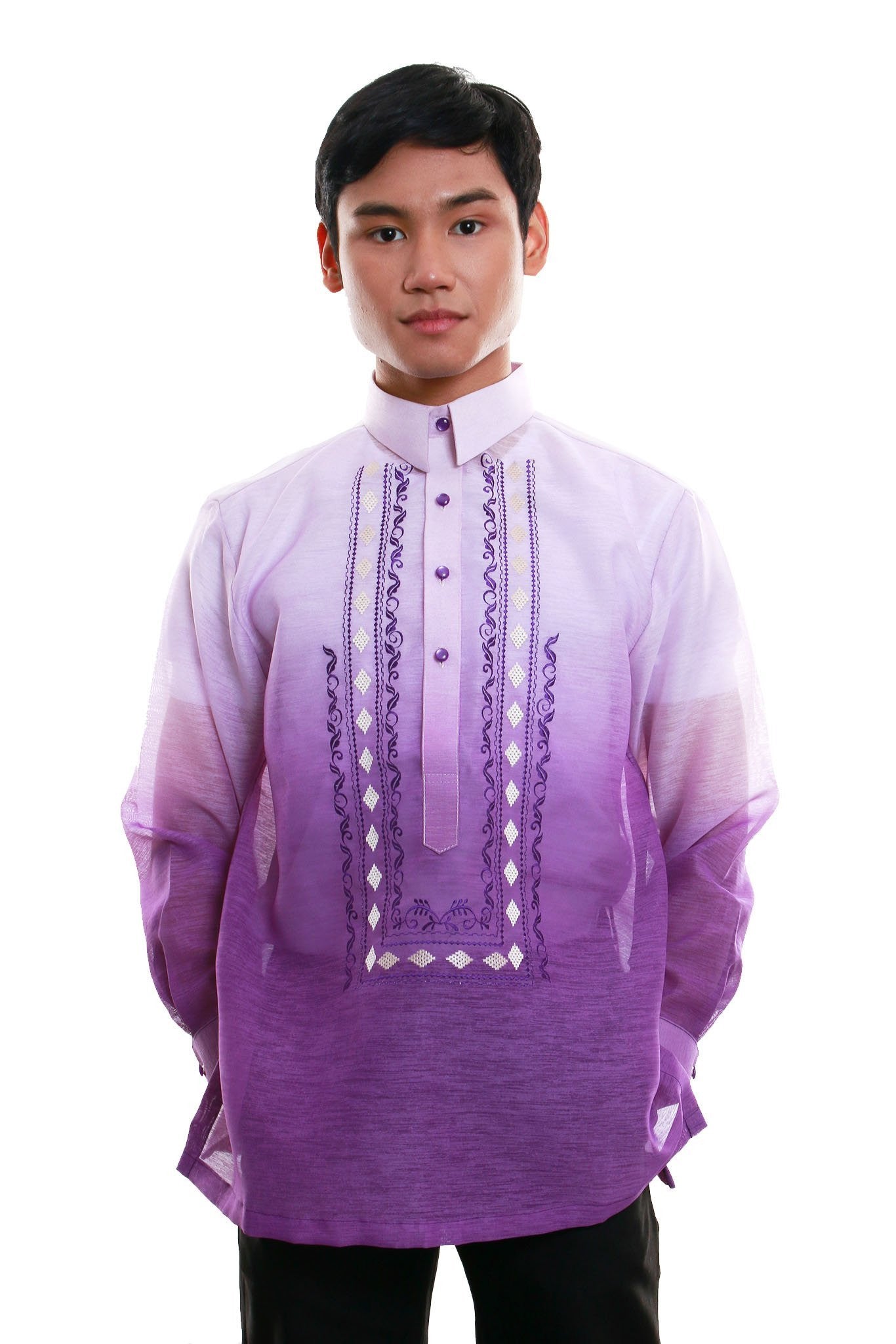 BARONG WAREHOUSE - ML17 - Jusilyn Barong Tagalog Ube