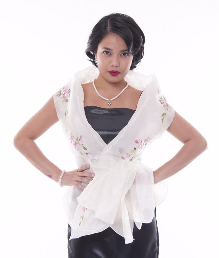 BARONG WAREHOUSE - WW01 - Filipiniana Wrap-Around Beige