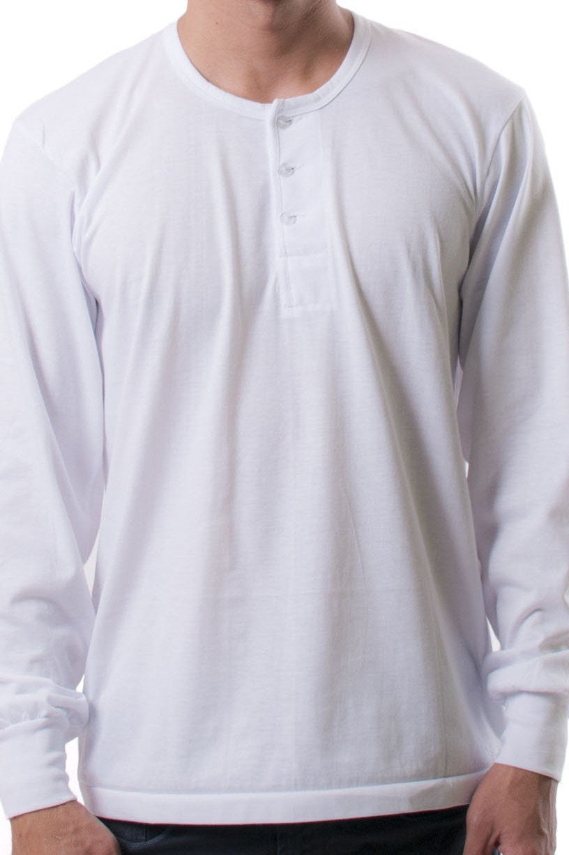 BARONG WAREHOUSE - MUL1 - Camisa de Chino - Long-Sleeve - White
