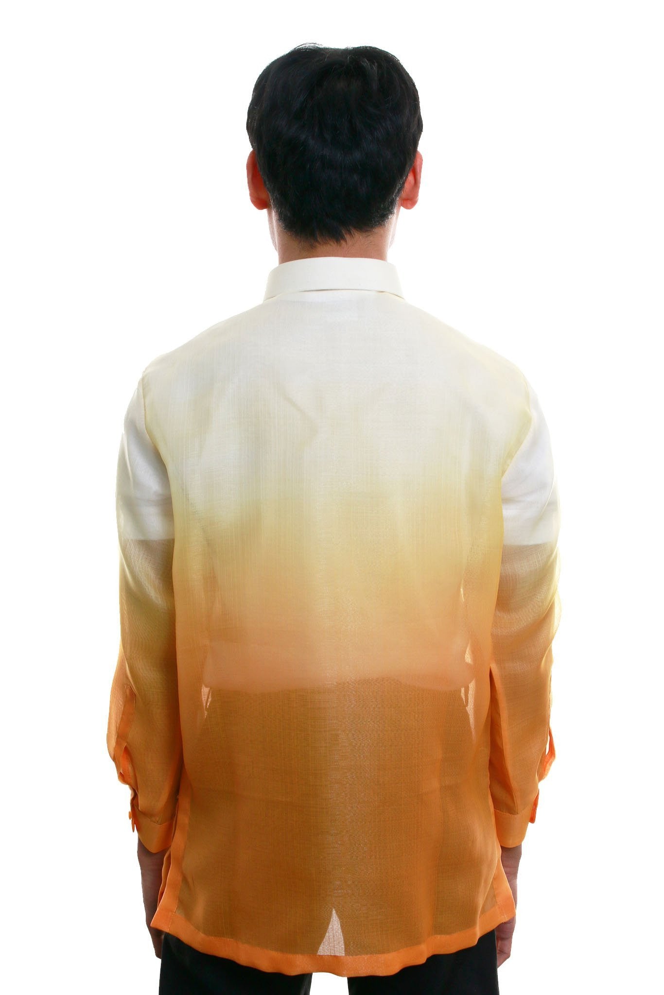 BARONG WAREHOUSE - MC06 - MADE-TO-ORDER - Cocoon Pina Barong Tagalog Gold