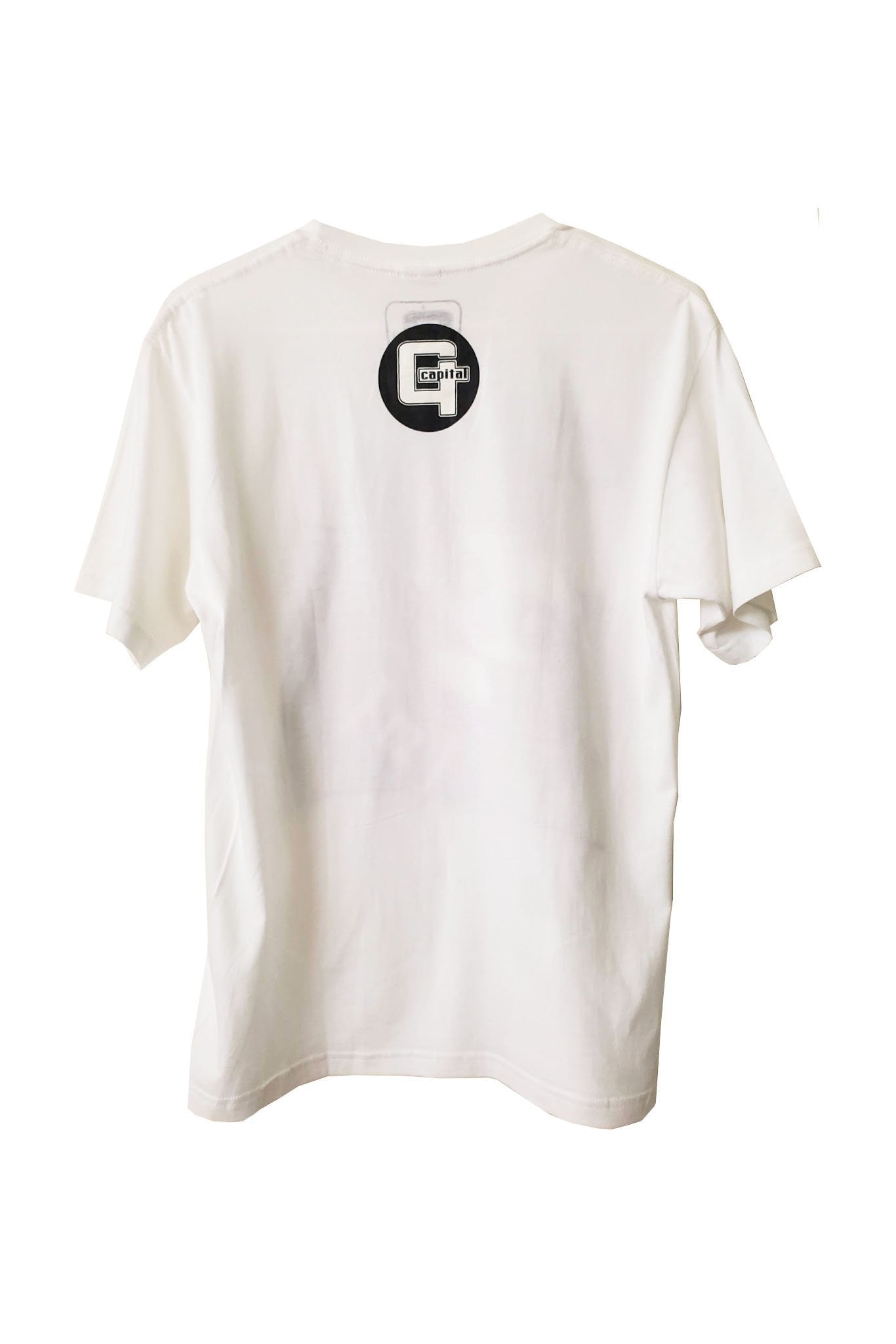 BARONG WAREHOUSE - Capital G - Panda Skate White Tee