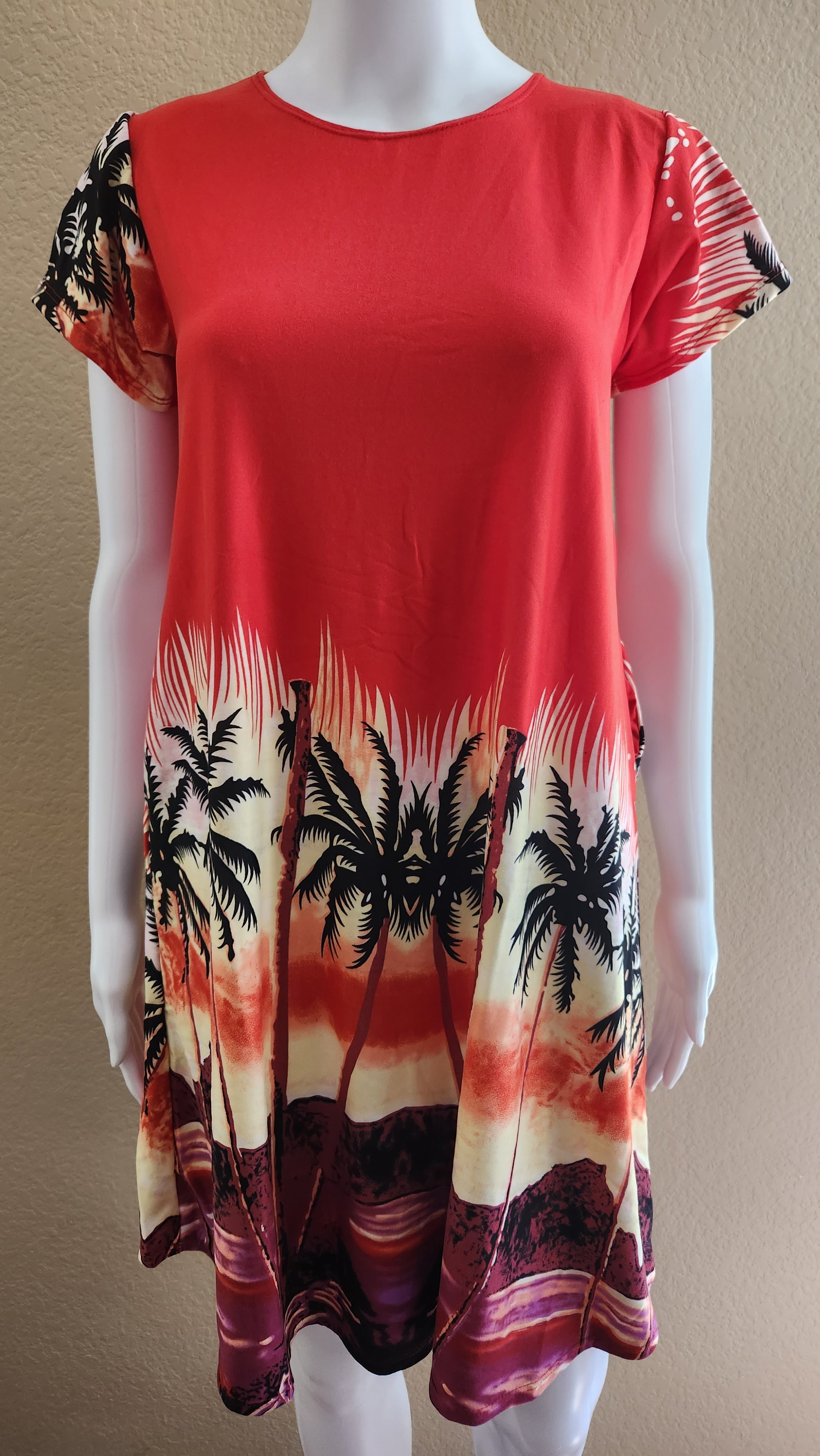 BARONG WAREHOUSE - WT50 - Duster Filipina House Summer Comfortable Dress - Short-Sleeve