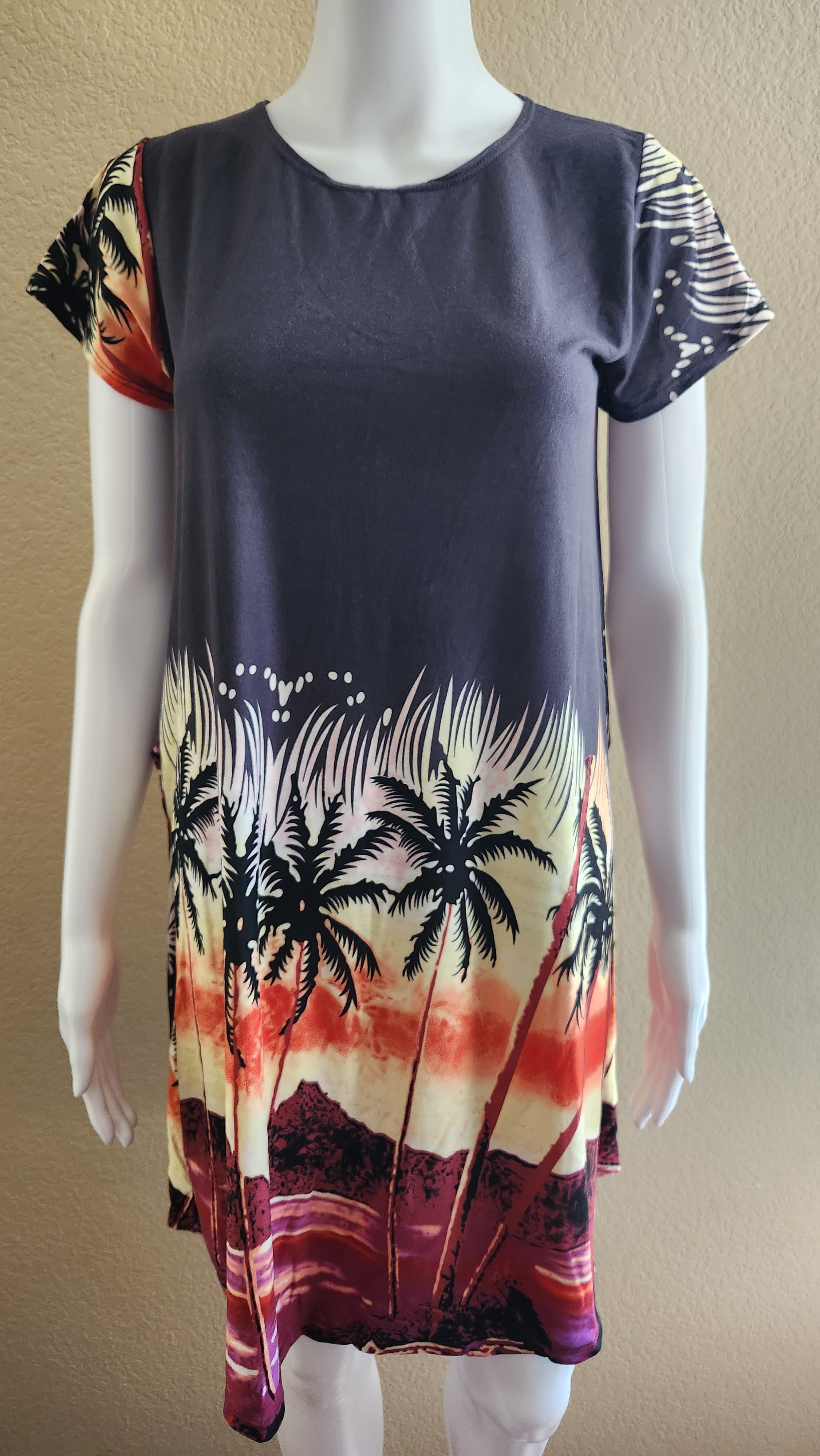 BARONG WAREHOUSE - WT50 - Duster Filipina House Summer Comfortable Dress - Short-Sleeve