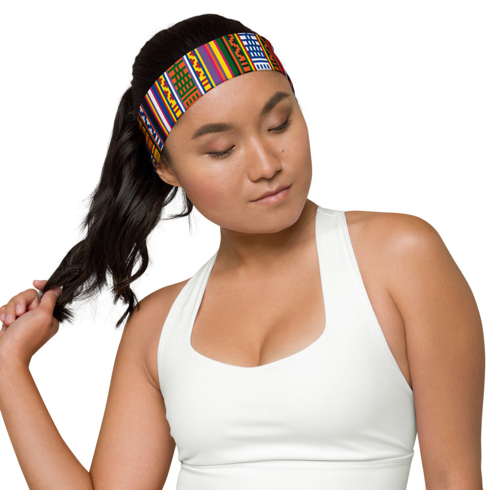 BARONG WAREHOUSE - Yakan Ethnic All-Over Print Headband