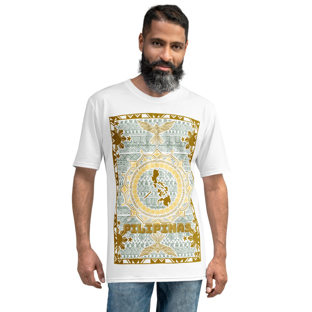 BARONG WAREHOUSE - Graphic T-shirt of Philippine Map, Sun, Stars, and Eagle