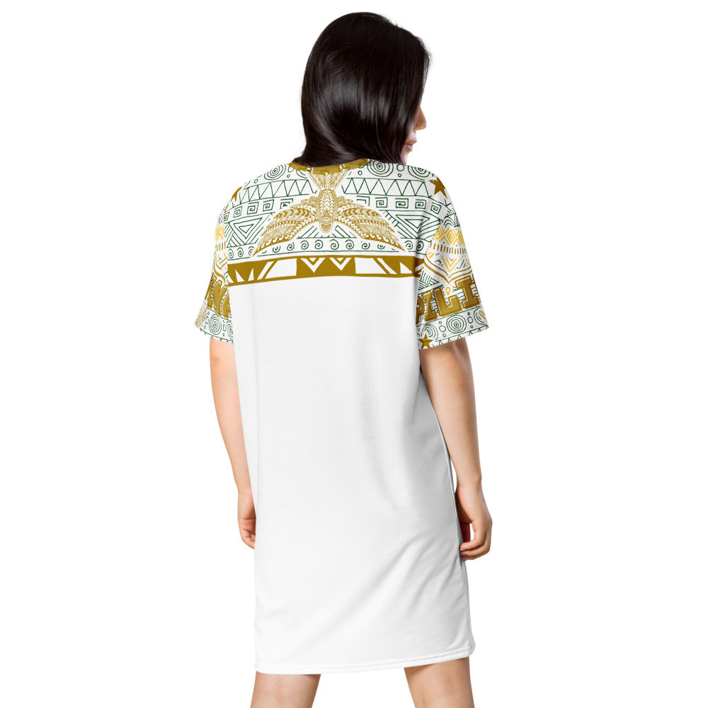 BARONG WAREHOUSE - Graphic Philippine Map, Sun, Stars, and Eagle T-shirt Dress