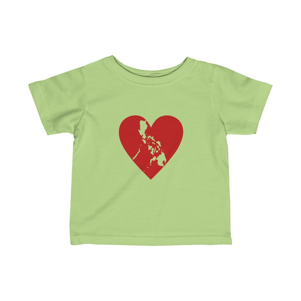 BARONG WAREHOUSE - Pusong Pinoy - Infant Fine Jersey Tee - 7 Colors Available