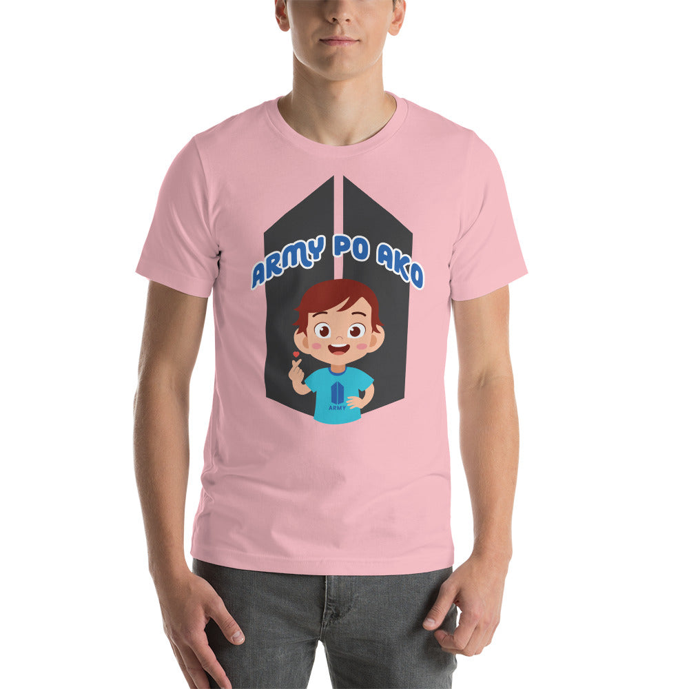 BARONG WAREHOUSE - VTM23 - Army Po Ako Boy Youth T-Shirt