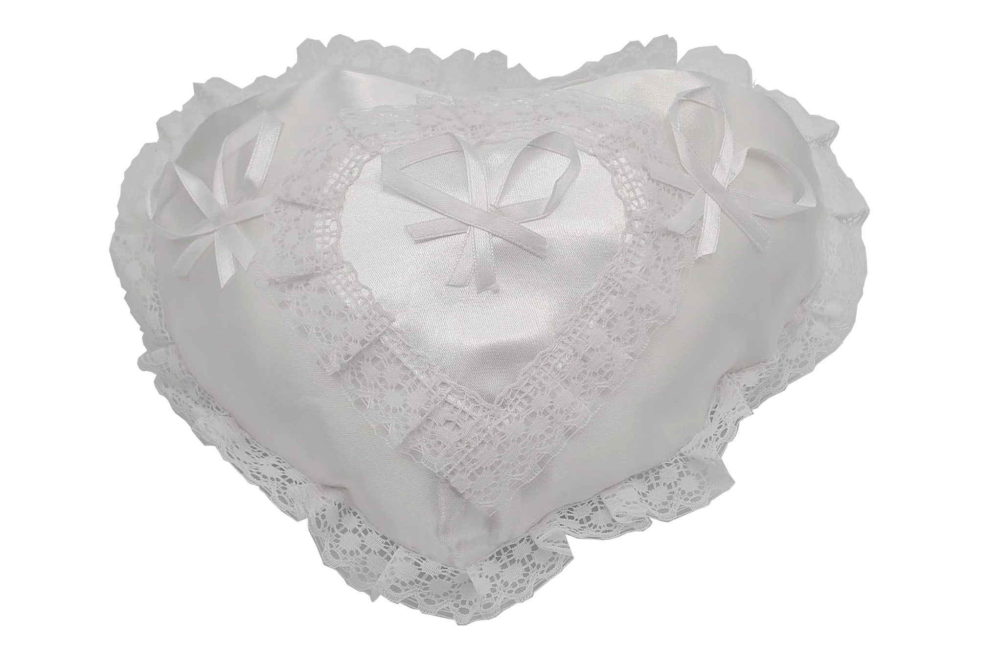 BARONG WAREHOUSE - IPL1 - Wedding Unity Pillows Heart Lace