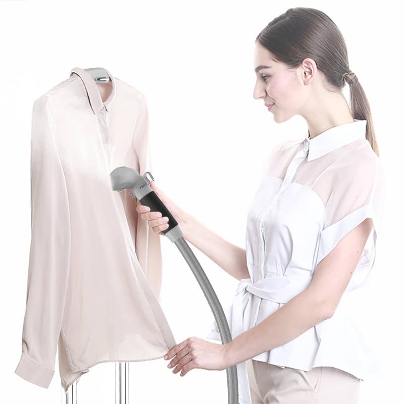 Professional Dual-Bar Garment Steamer w/ Bonus 3pc Descaler
