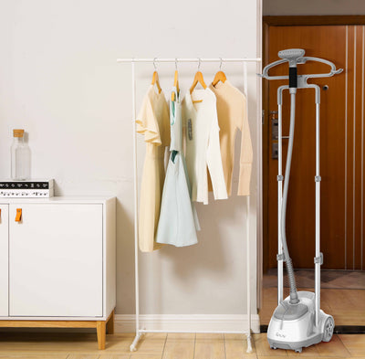 Professional Dual-Bar Garment Steamer w/ Bonus 3pc Descaler