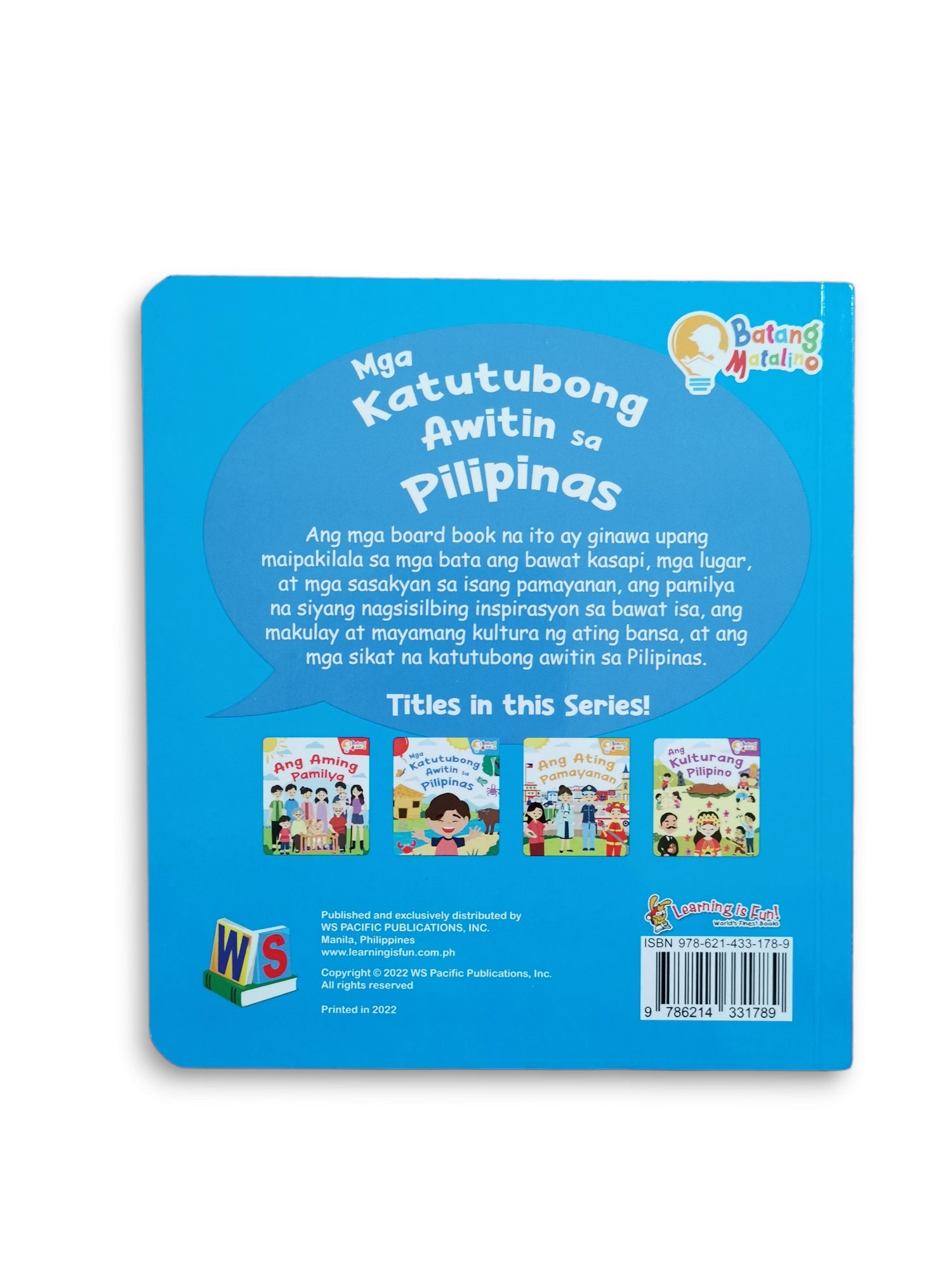 Makabayan - Barong Warehouse - VMWB7 - All About Filipino Culture for Kids (4 Book Bundle)