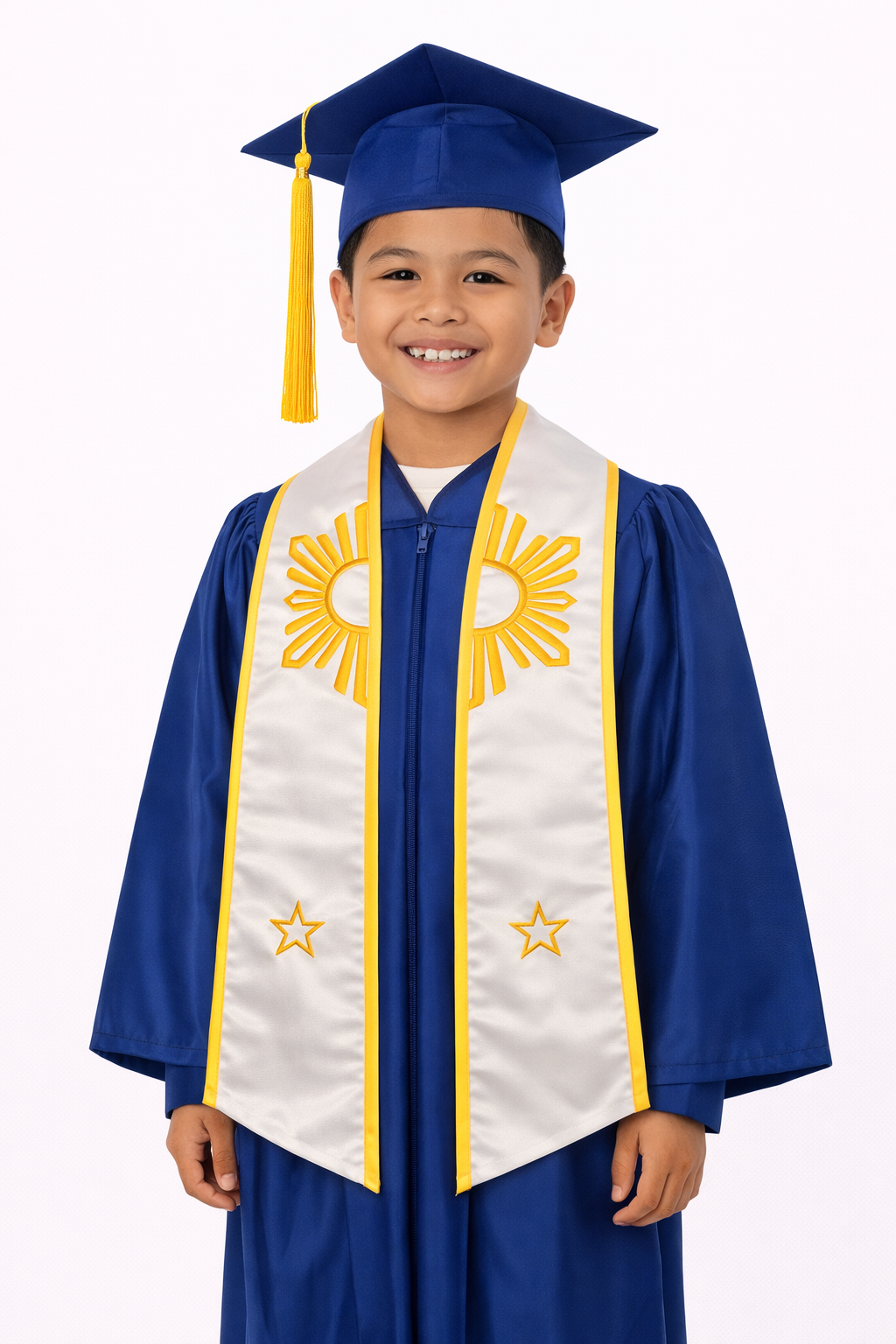 Philippine Sun Graduation Stole Original Design Child Size