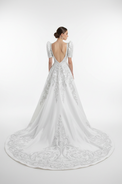 Barong Warehouse - ID08 - Bridal Filipiniana Mermaid Gown