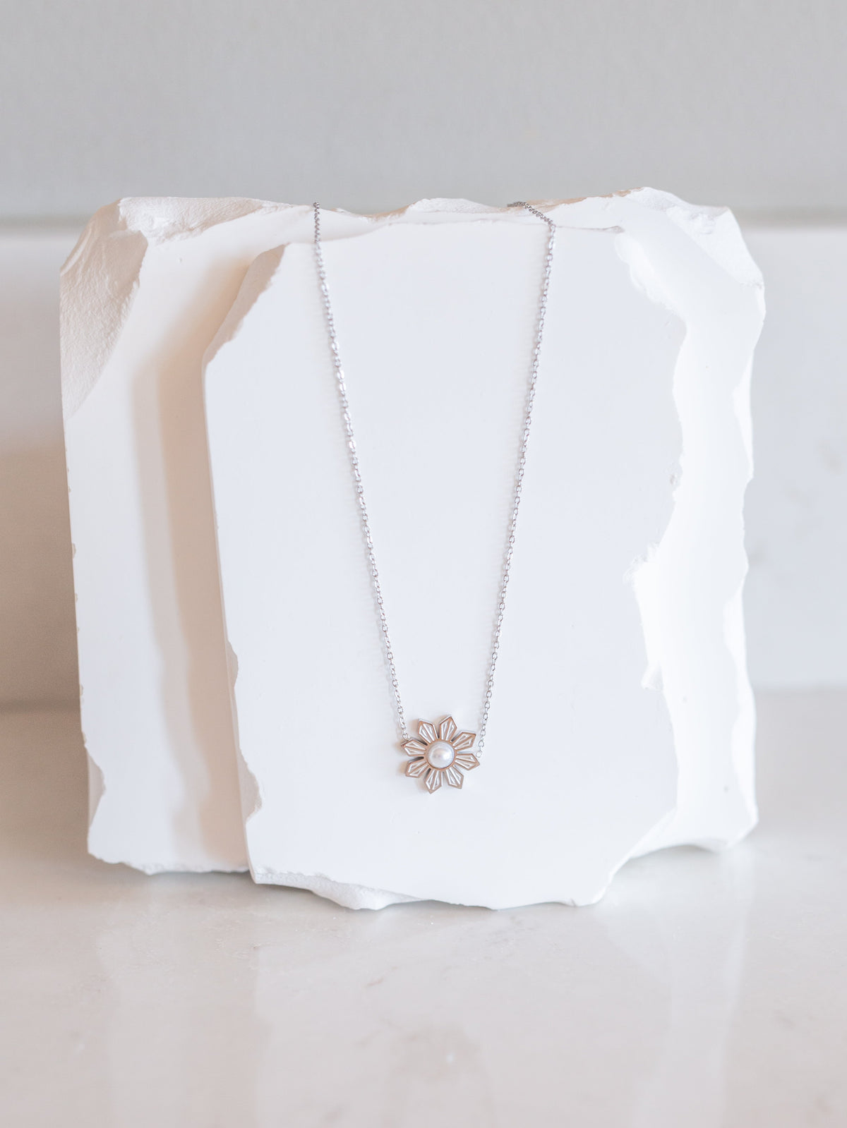 Philippine Sun and Pearl Necklace