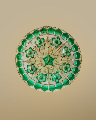 Green Tala Capiz Parol