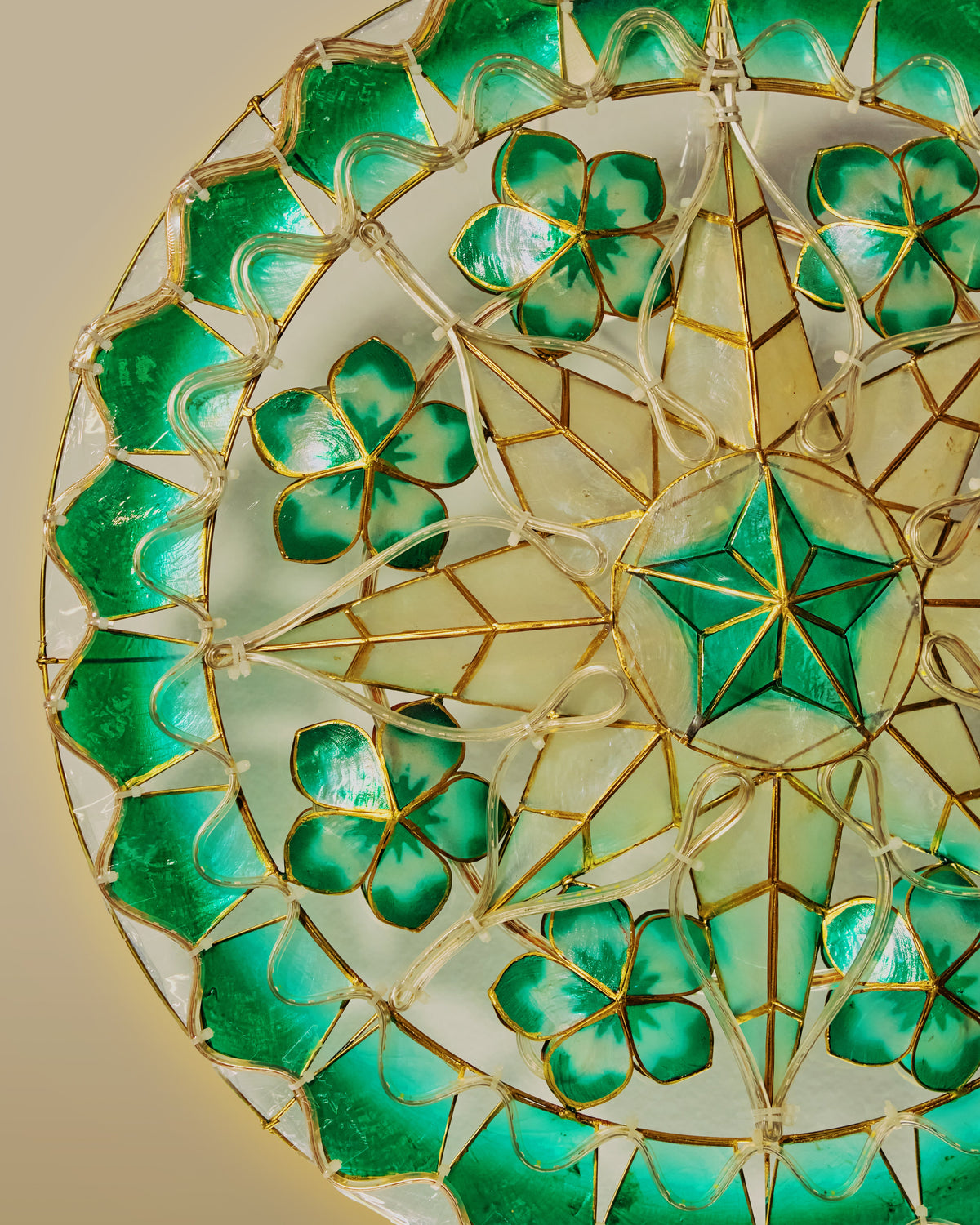 Green Tala Capiz Parol