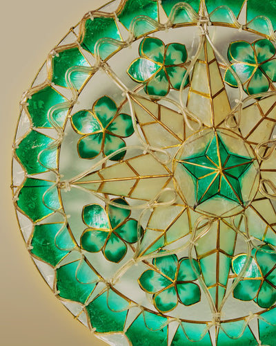 Green Tala Capiz Parol