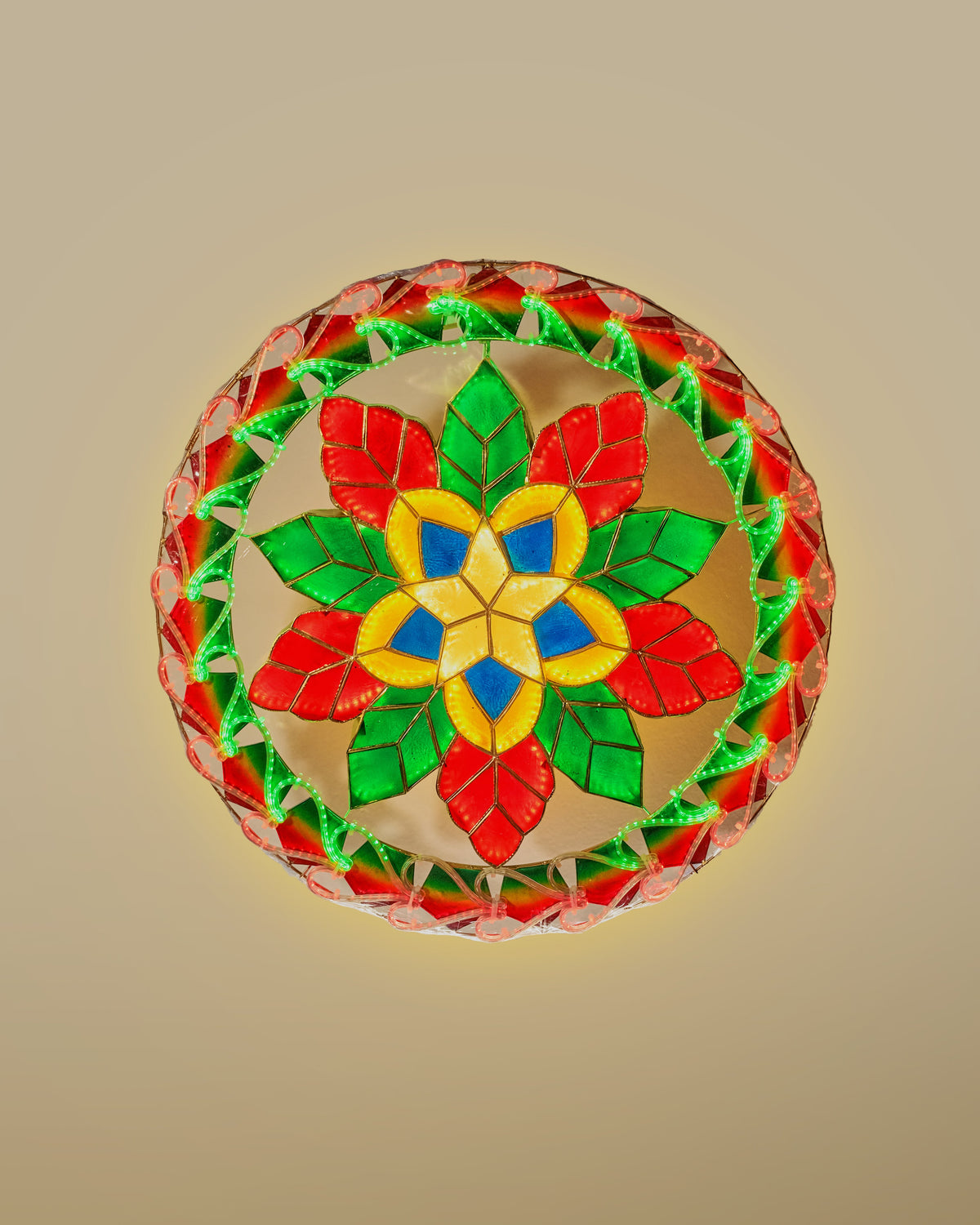 Modern Christmas Special Capiz Parol (SC6)