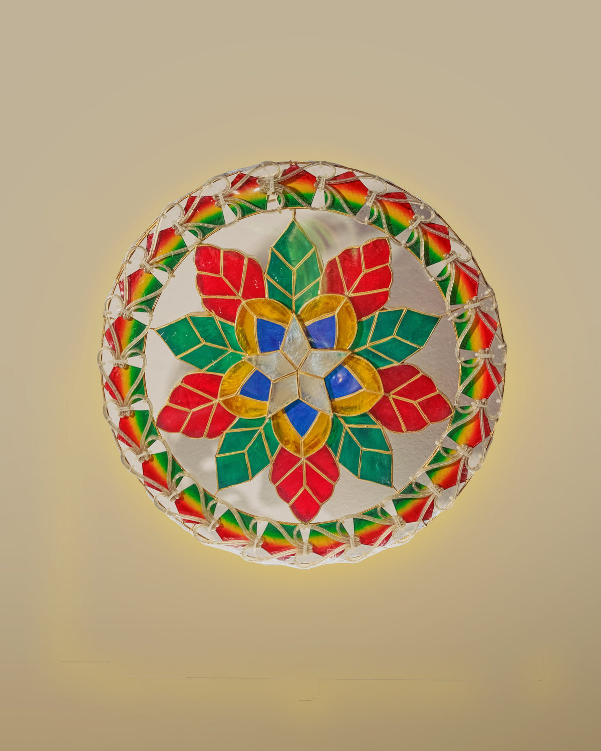 Modern Christmas Special Capiz Parol (SC6)