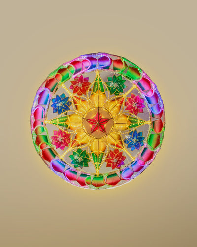 Rainbow Tala Capiz Parol (ST52)
