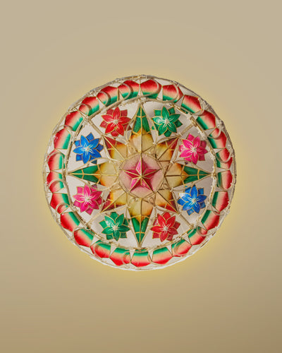 Rainbow Tala Capiz Parol (ST52)