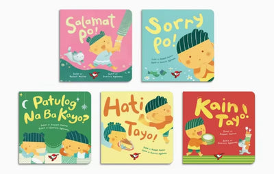 BARONG WAREHOUSE - VMWB2 - Good Manners Kids' Board Book Bundle (5 Titles) | by: Russell Molina