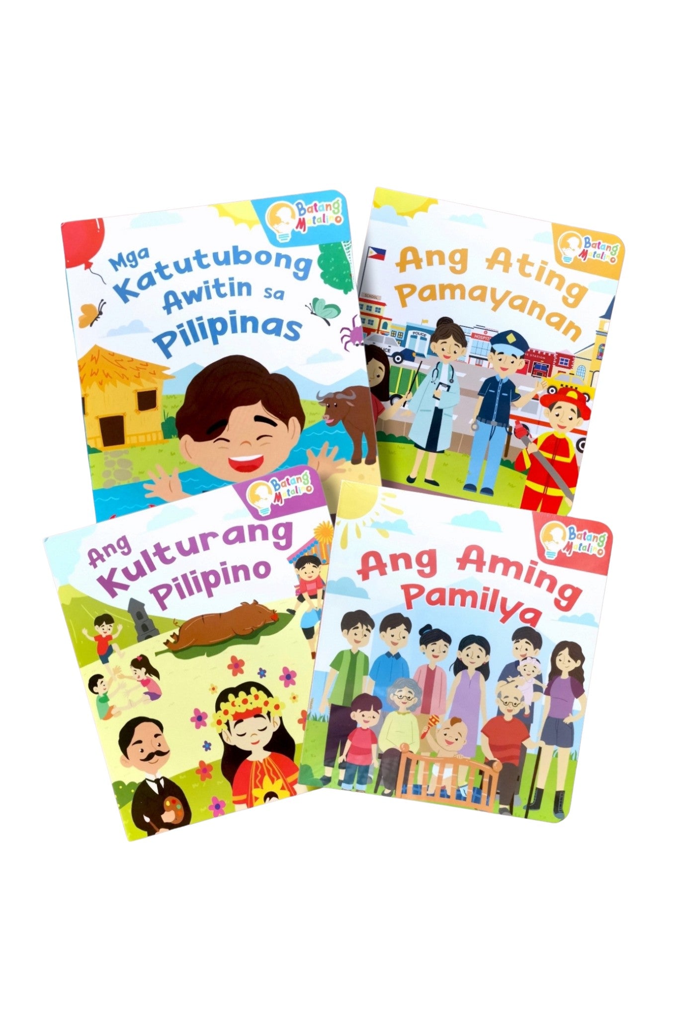 Makabayan - Barong Warehouse - VMWB7 - All About Filipino Culture for Kids (4 Book Bundle)